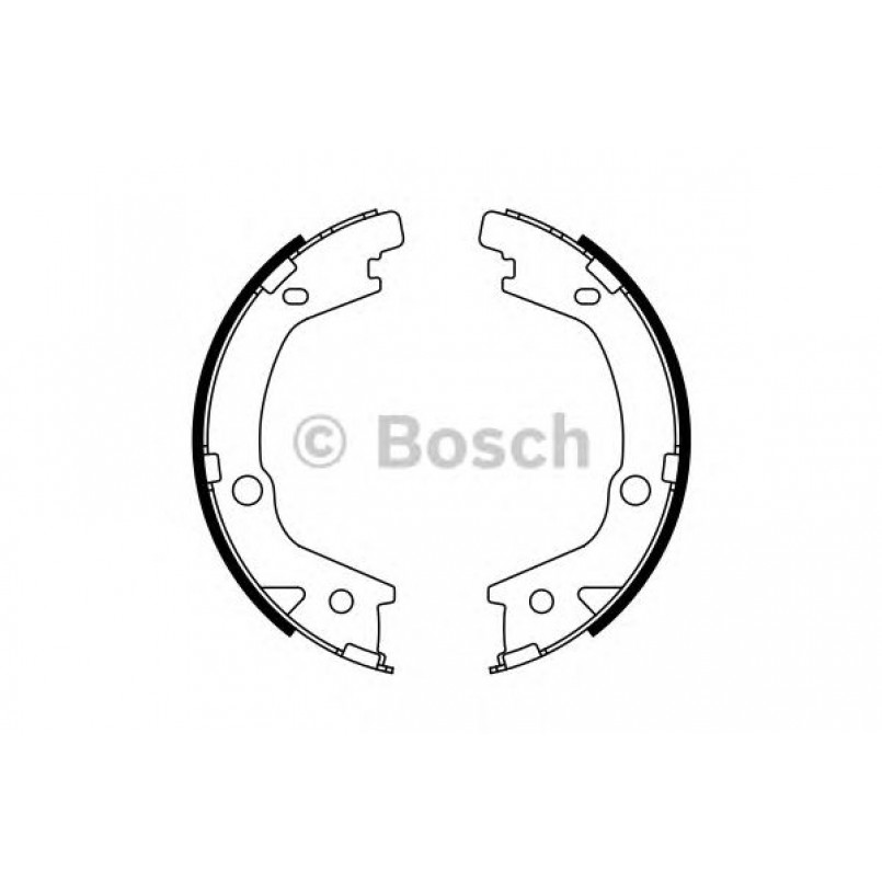 0986487770 BOSCH Гальмівні колодки до дисків BS990