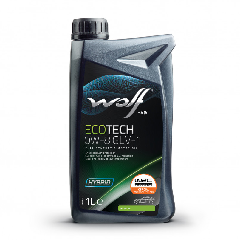 Олива моторна WOLF ECOTECH 0W-8 GLV-1  1л.