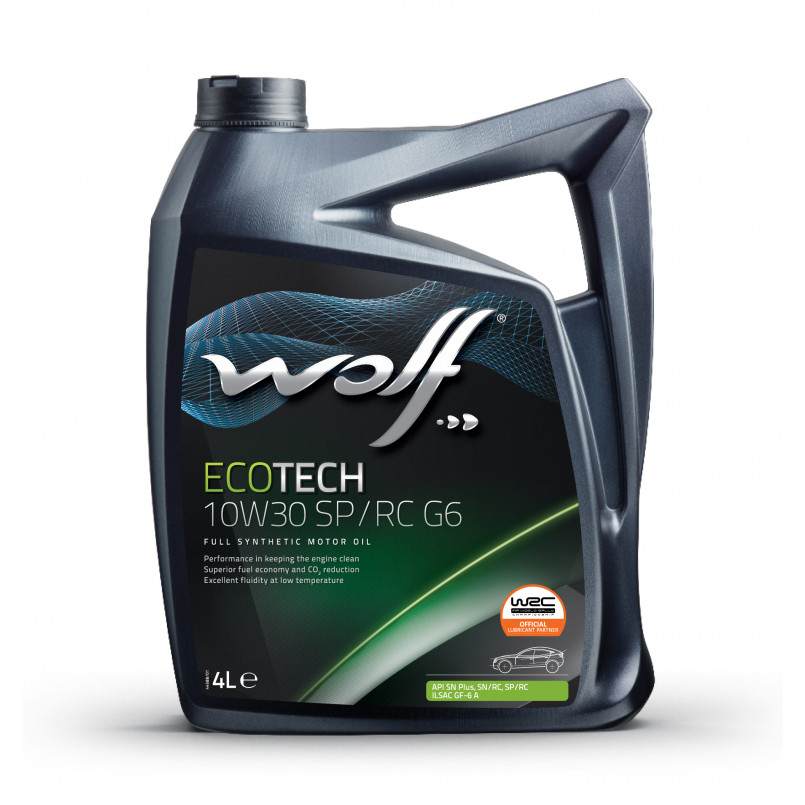 Олива моторна WOLF ECOTECH 10W30 SP/RC G6  4л.