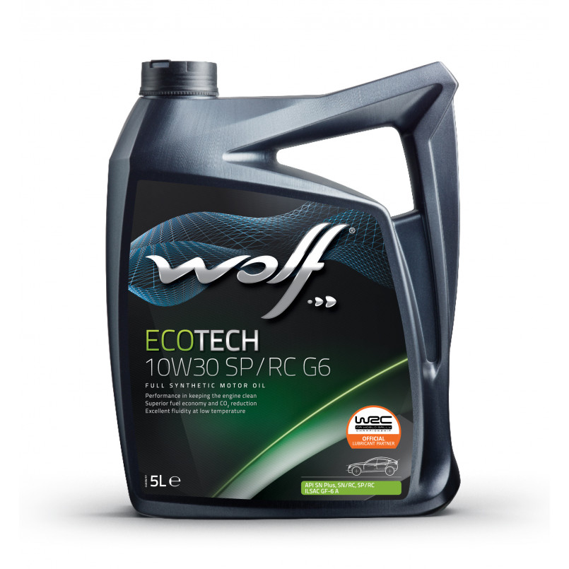 Олива моторна WOLF ECOTECH 10W30 SP/RC G6  5л.