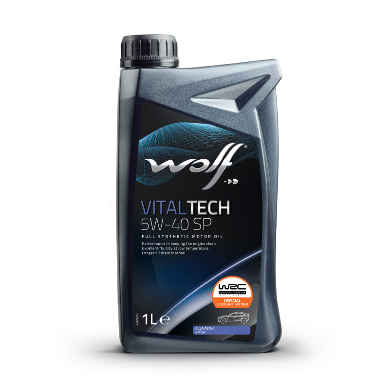Олива моторна WOLF VITALTECH 5W-40 SP  1л.