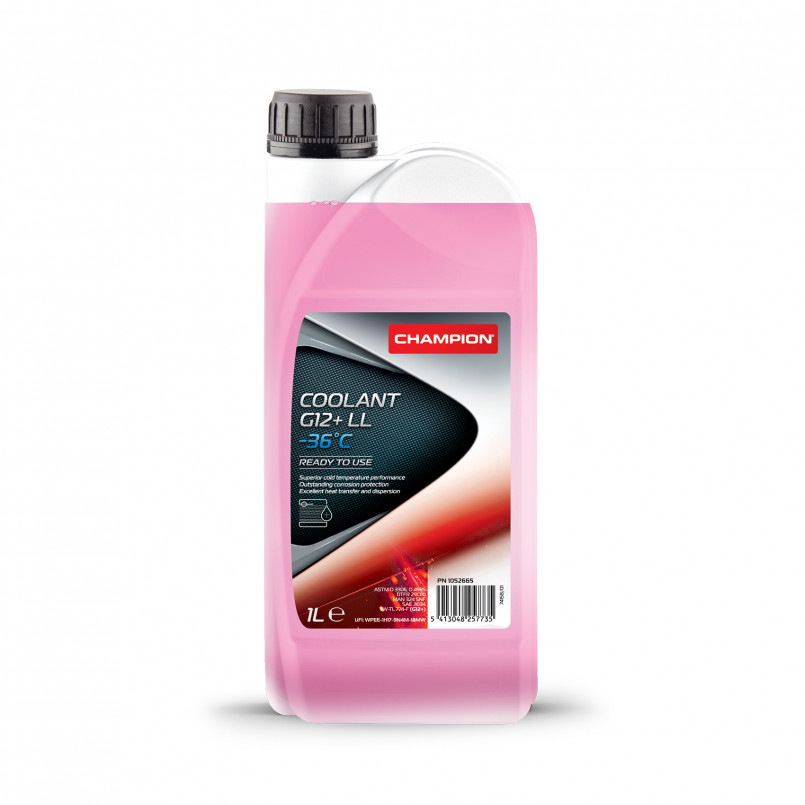 CHAMPION COOLANT G12+ LL -36°C 1L(х12) - NEW