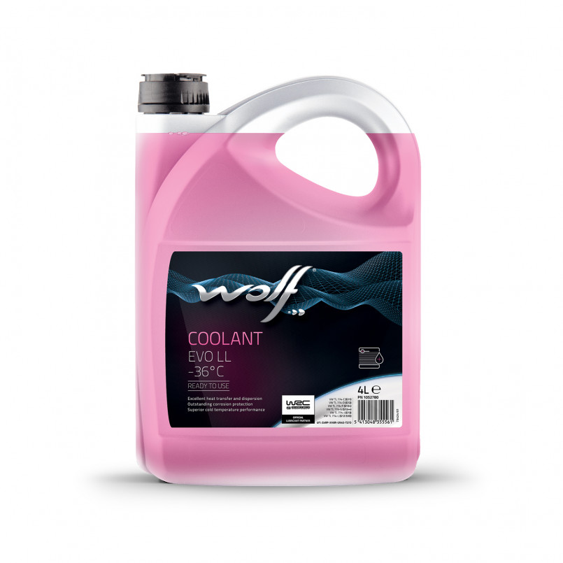 я!!! неактуальний ассорт. COOLANT EVO LL -36°C 4Lx4 - NEW