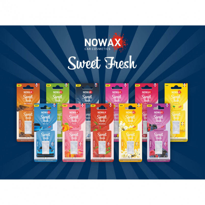 NOWAX MIX №1 ароматизаторів TM Nowax _Sweet Fresh_ (40 шт.)