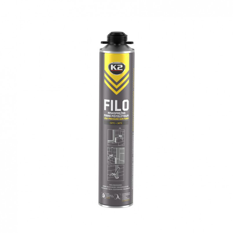 K2 FILO 750ML (аерозоль)  піна монтажна 