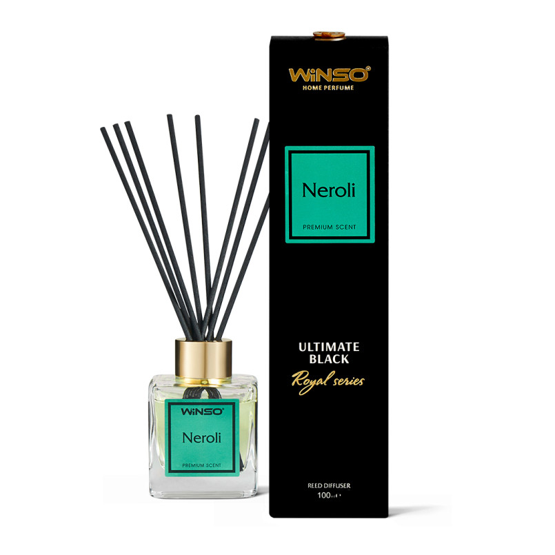 Аромадифузор з паличками ТМ _Winso_ серія _Ultimate Black_ - Neroli 100ml