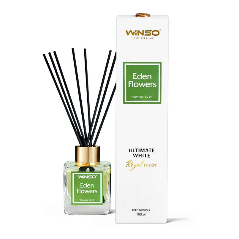 Аромадифузор з паличками ТМ _Winso_ серія _Ultimate White_ - Eden Flowers 100ml