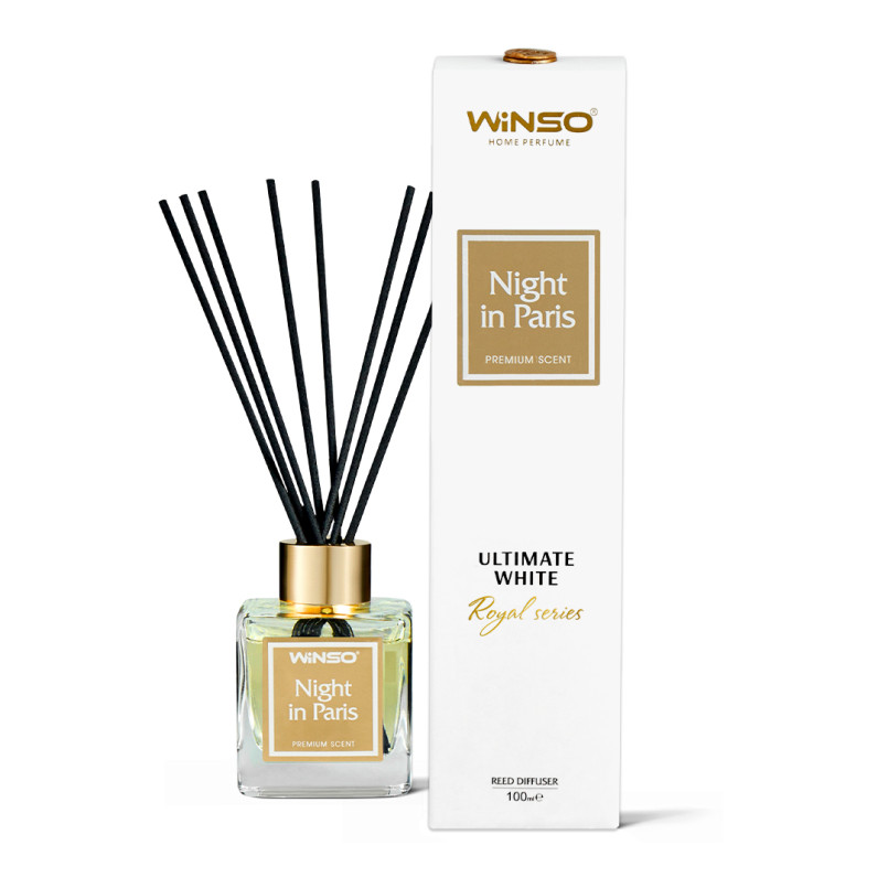 Аромадифузор з паличками ТМ _Winso_ серія _Ultimate White_ - Night In Paris 100ml