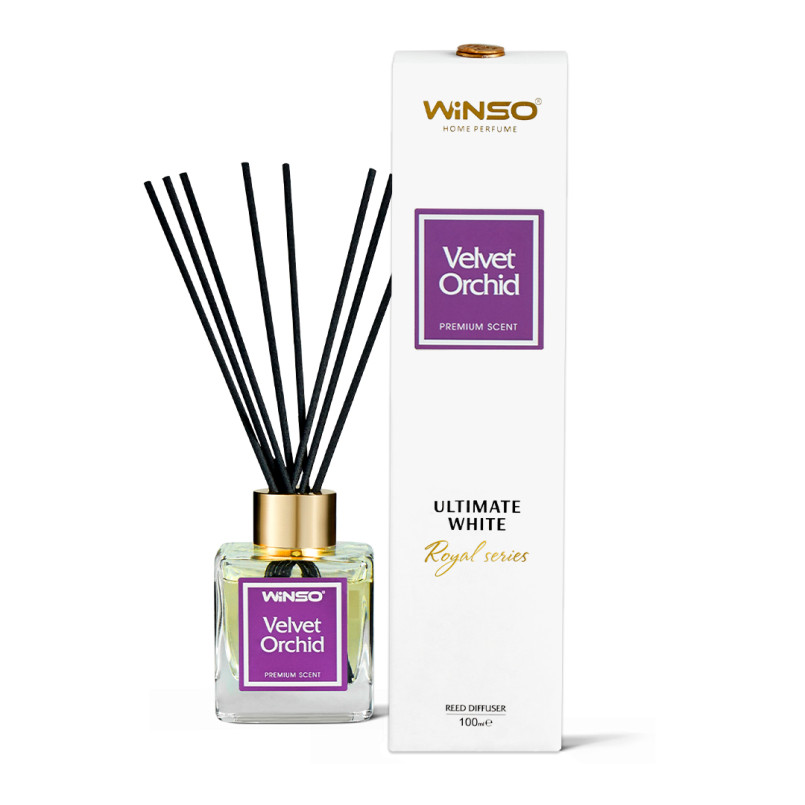 Аромадифузор з паличками ТМ _Winso_ серія _Ultimate White_ - Velvet Orchid 100ml