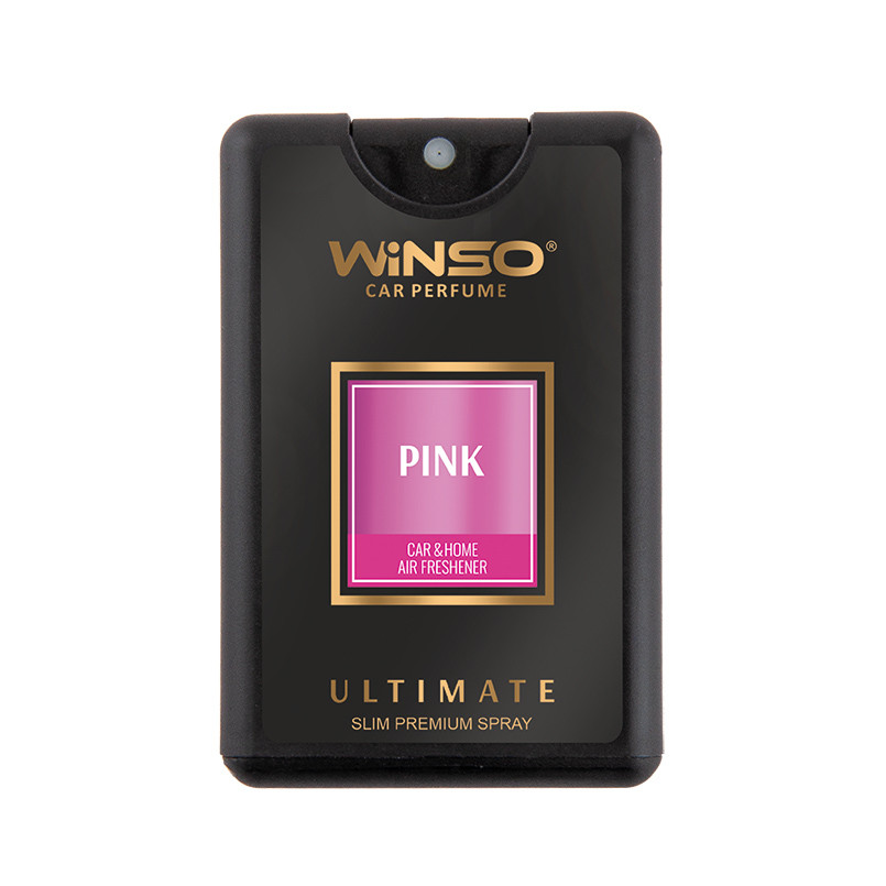 Освіжувач повітря WINSO ULTIMATE Slim Spray спрей 18 мл - Pink (24шт/ящ.)