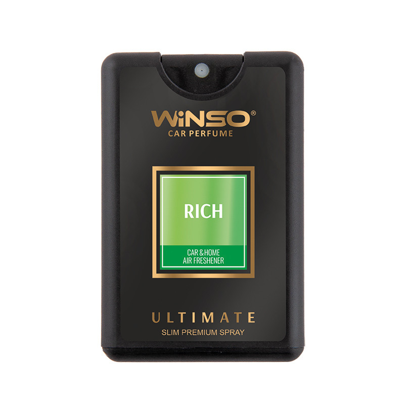 Освіжувач повітря WINSO ULTIMATE Slim Spray спрей 18 мл - Rich (24шт/ящ.)