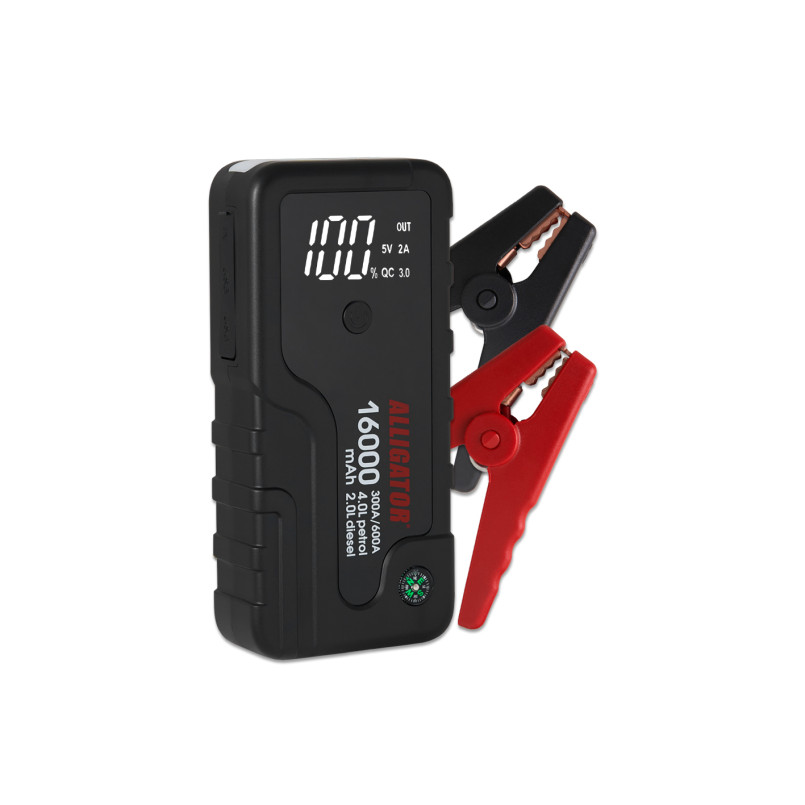 ALLIGATOR Пусковий пристрій 16000mAh 300A/600A (10шт.)