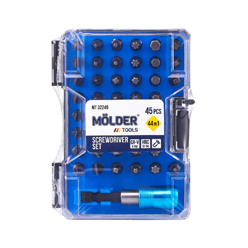MOLDER Набір насадок з тримачем MOLDER, 45 шт