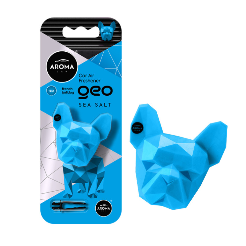 AROMA Ароматизатор на дефлектор Aroma Car Geo Dog- Blue Sea Salt (14шт.)
