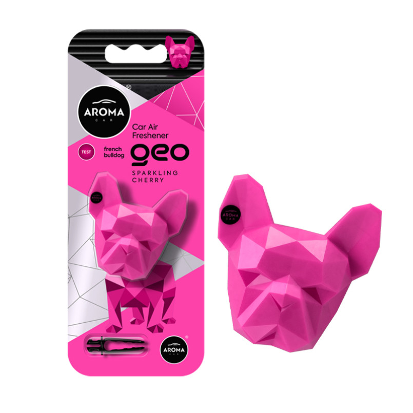 AROMA Ароматизатор на дефлектор Aroma Car Geo Dog- Magenta Sparkling Cherry (14шт.)