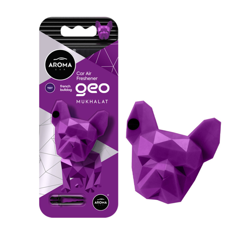AROMA Ароматизатор на дефлектор Aroma Car Geo Dog- Purple Mukhalat (14шт.)