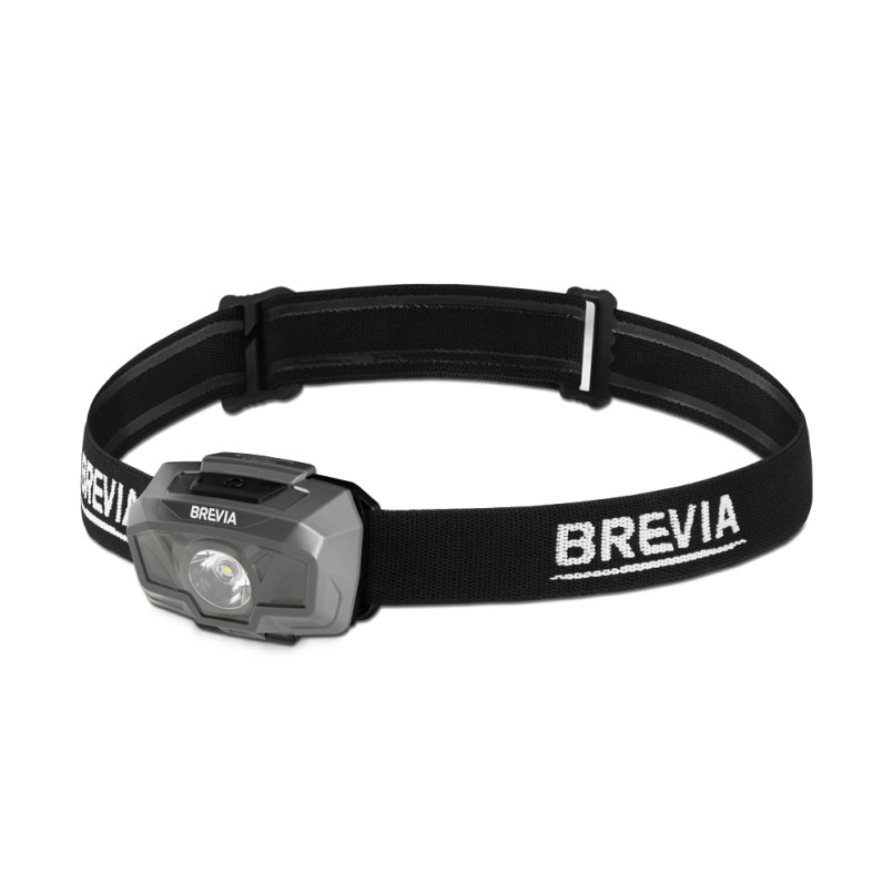 BREVIA Ліхтар налобний 200Lm, 3 MODES + FLASH, 3xAAA, IP64 (12/24шт.)