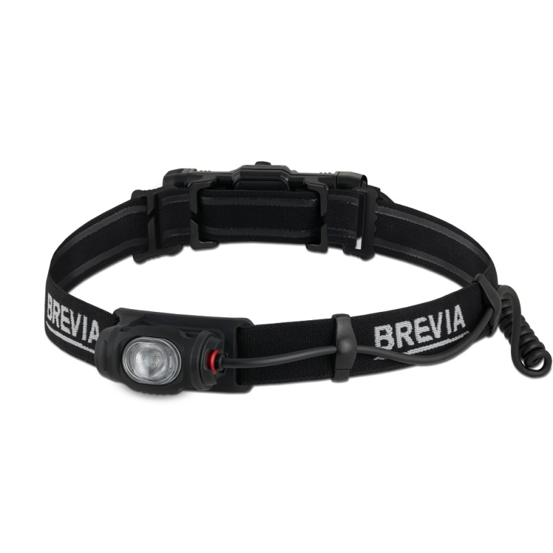BREVIA Ліхтар налобний 500Lm, 2600mAh, IP64, Rear Light, micro-USB (12/24шт.)