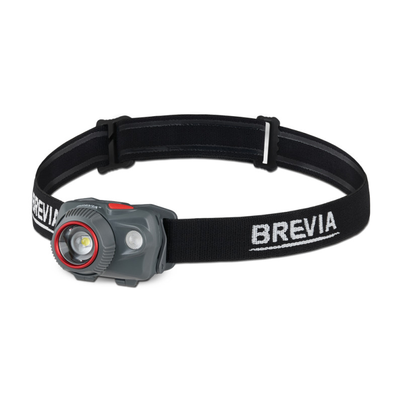 BREVIA Ліхтар налобний 580Lm, 3xAAA, Focus Control, IP64, White/Red (12/24шт.)