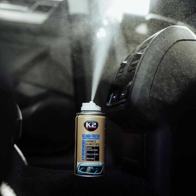 K2 KLIMA FRESH Blueberry  150ml Освіжувач системи автокондиціонера лохина (аерозоль)