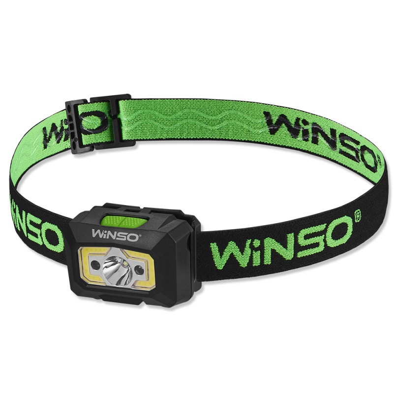 Ліхтар налобний WINSO 240Lm, 3W XPE+ COB, 1200mAh, Sensor White/Red (40шт.)