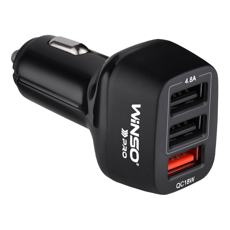Автомобільний зарядний пристрій WINSO PRO 42W 3xUSB-A (60шт.)
