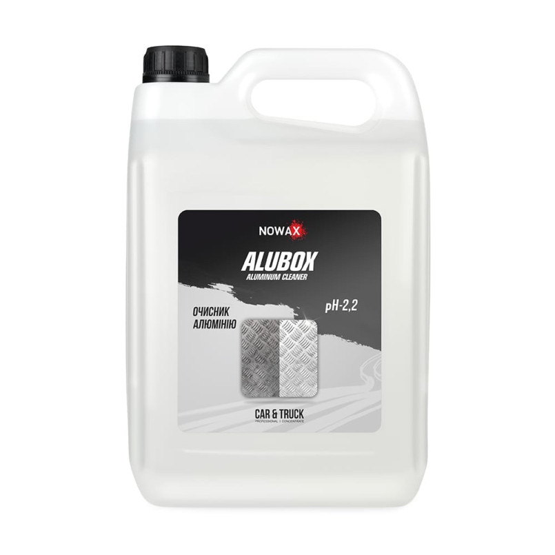 NOWAX Очисник алюмінію ALUBOX Aluminium Cleaner, 5L (4шт/уп)