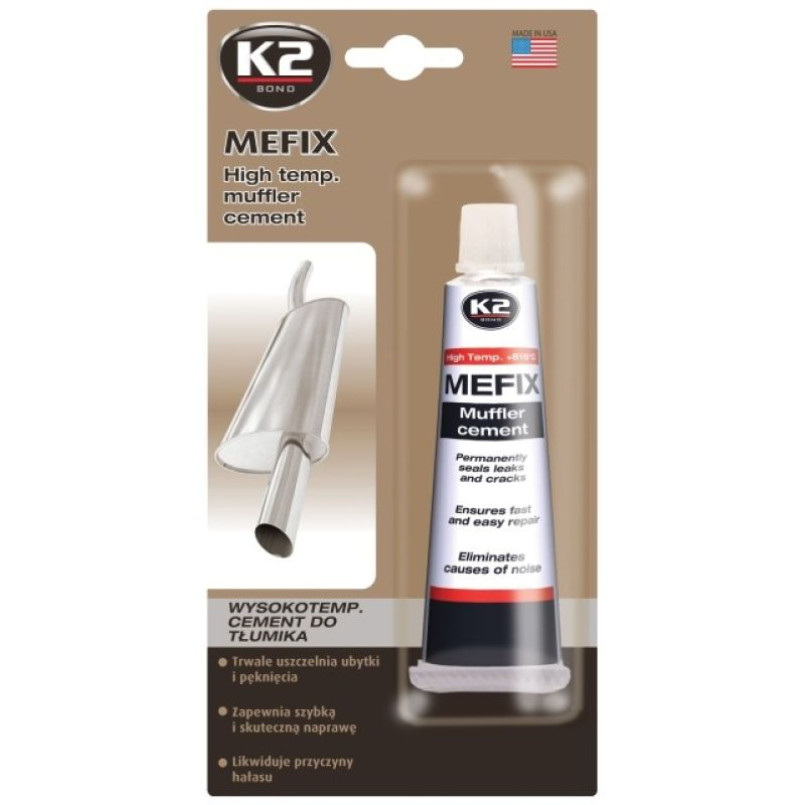 K2 MEFIX 140G Герметик для ремонту вихлопної системи