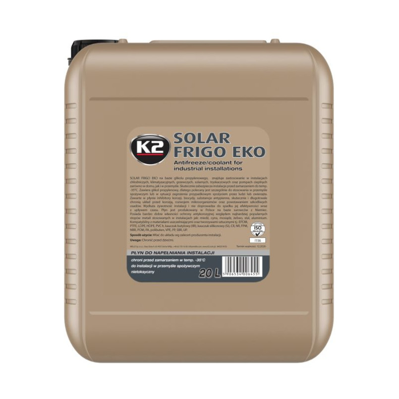 K2 SOLAR FRIGO EKO -35 рідина для систем опалення 20 л