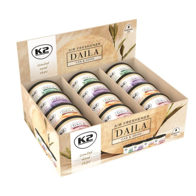 K2 DAILA MIX освіжувач повітря у банці мікс 30г
