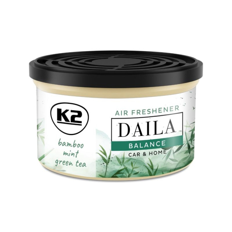 K2 DAILA BALANCE освіжувач повітря у банці зелений чай 30г