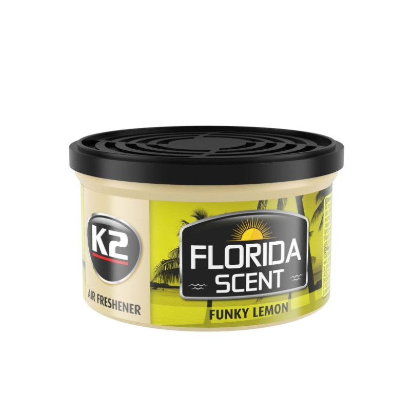 K2 FLORIDA SCENT FUNKY LEMON освіжувач повітря в банці лимон 42 г