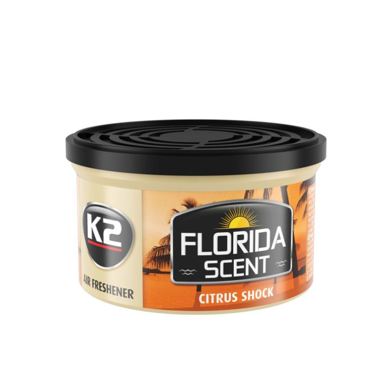 K2 FLORIDA SCENT CITROUS SHOCK освіжувач повітря в банці цитрус 42 г