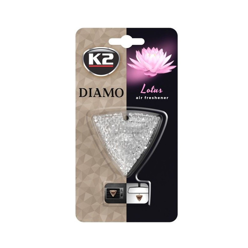 K2 DIAMO LOTUS освіжувач повітря у формі діаманту лотос 15г