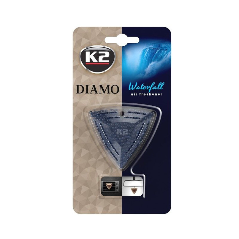K2 DIAMO WATERFALL освіжувач повітря у формі діаманту океан 15г
