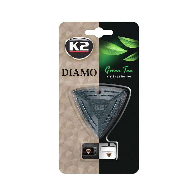 K2 DIAMO Z HERBATA освіжувач повітря у формі діаманту зелений чай 15г