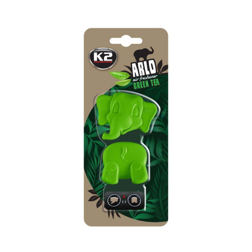 K2 ARLO CHILLED GREEN TEA ароматизатор для салону авто зелений чай 14,5 г