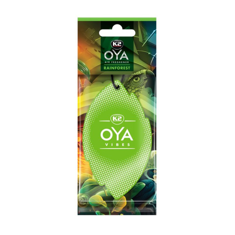 K2 OYA VIBES RAINFOREST автомобільний ароматизатор дощовий ліс х36