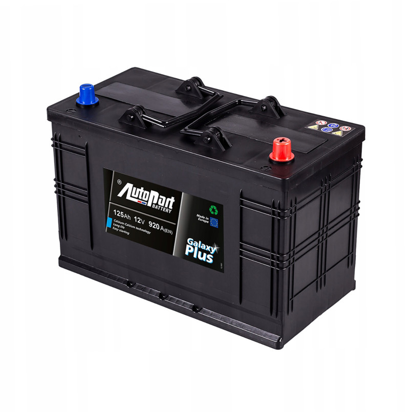 125 Ah/12V Euro Autopart Plus 344x175x230