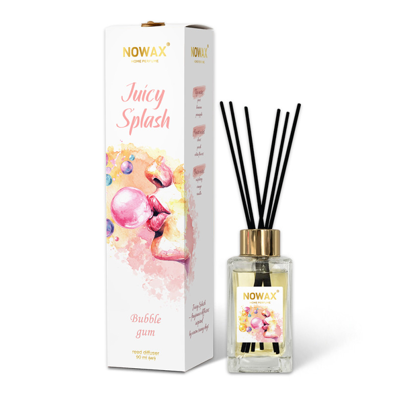 NOWAX Аромадифузор з паличками серія Juicy Splash - Bubble Gum (90 мл.)