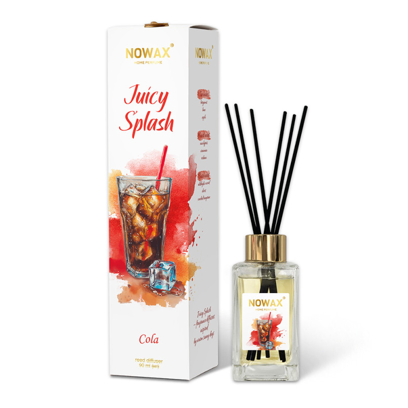 NOWAX Аромадифузор з паличками серія Juicy Splash - Cola (90 мл.)