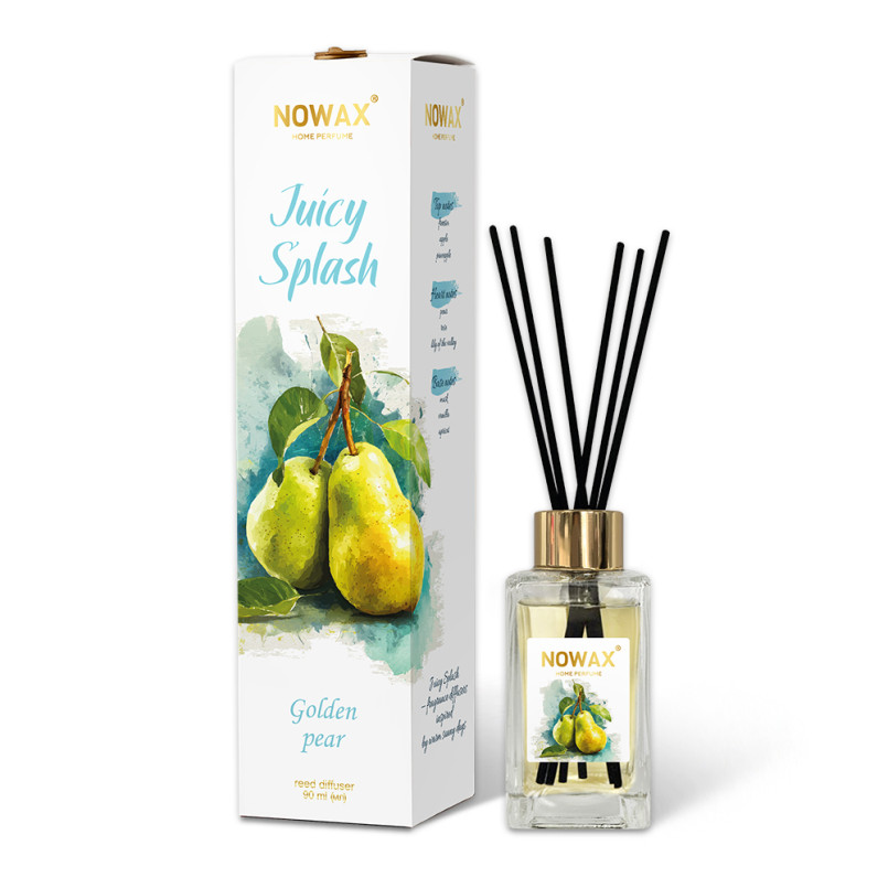 NOWAX Аромадифузор з паличками серія Juicy Splash - Golden Pear (90 мл.)