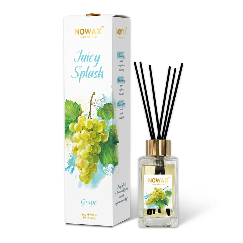 NOWAX Аромадифузор з паличками серія Juicy Splash - Grapes (90 мл.)