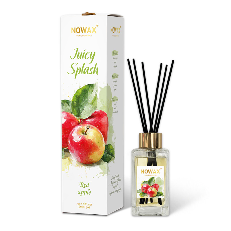 NOWAX Аромадифузор з паличками серія Juicy Splash - Red Apple (90 мл.)