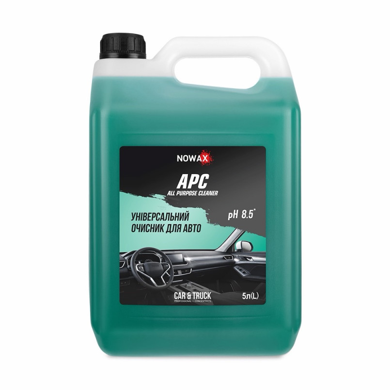 NOWAX Універсальний очисник для авто APC All-Purpose Cleaner 5L (4шт/уп)