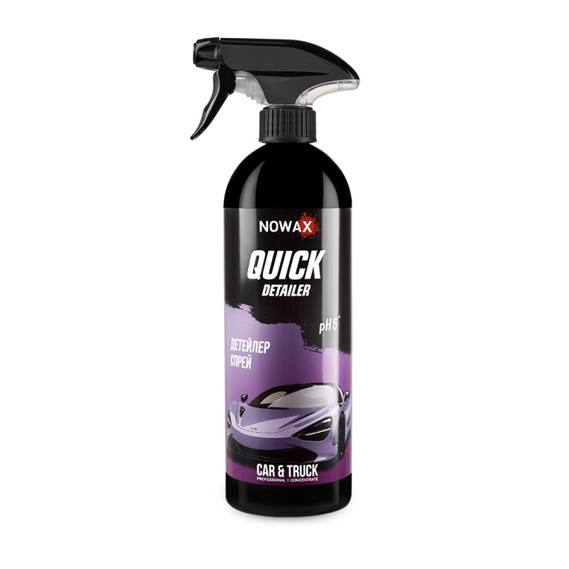 NOWAX Quiсk Detailer Детейлер спрей 750ml,(20шт./ящ.)