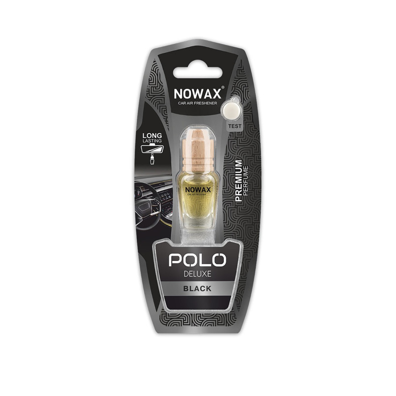 NOWAX Ароматизатор повітря в блістері серія _Polo Deluxe_ 7 ml - Black
