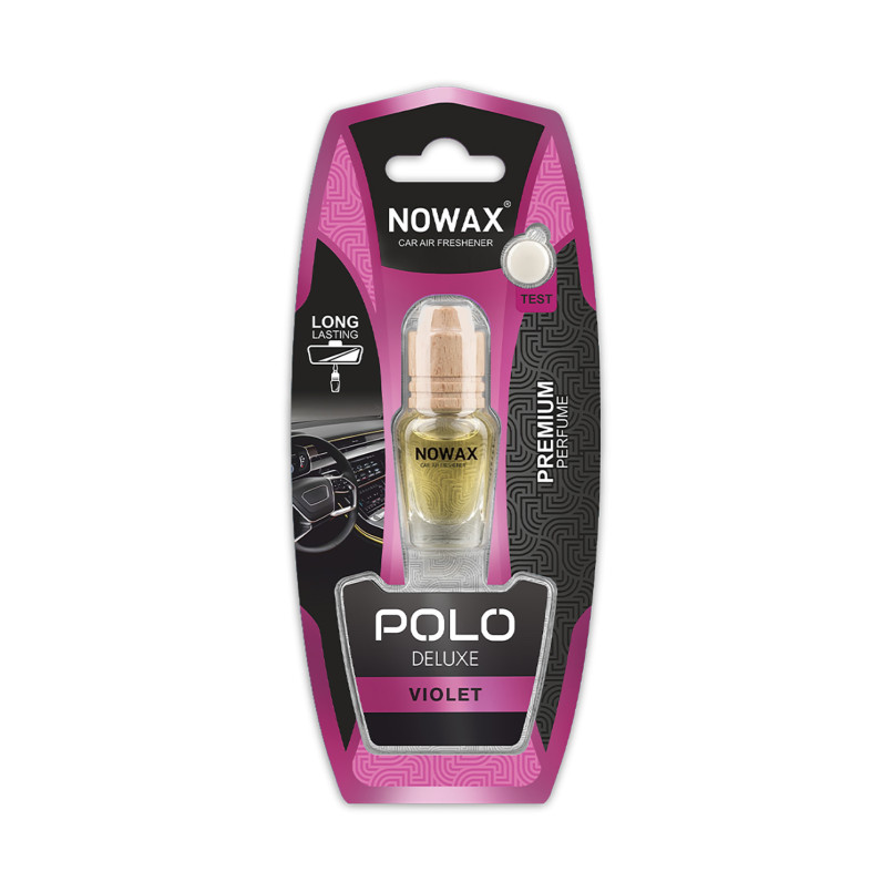 NOWAX Ароматизатор повітря в блістері серія _Polo Deluxe_ 7 ml - Violet
