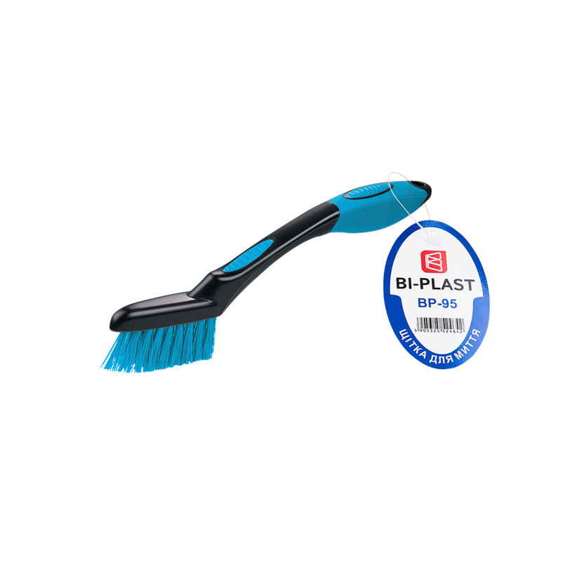 BI-PLAST Щітка для миття Bi-Plast довжина 20см, довжина ворсу 2см