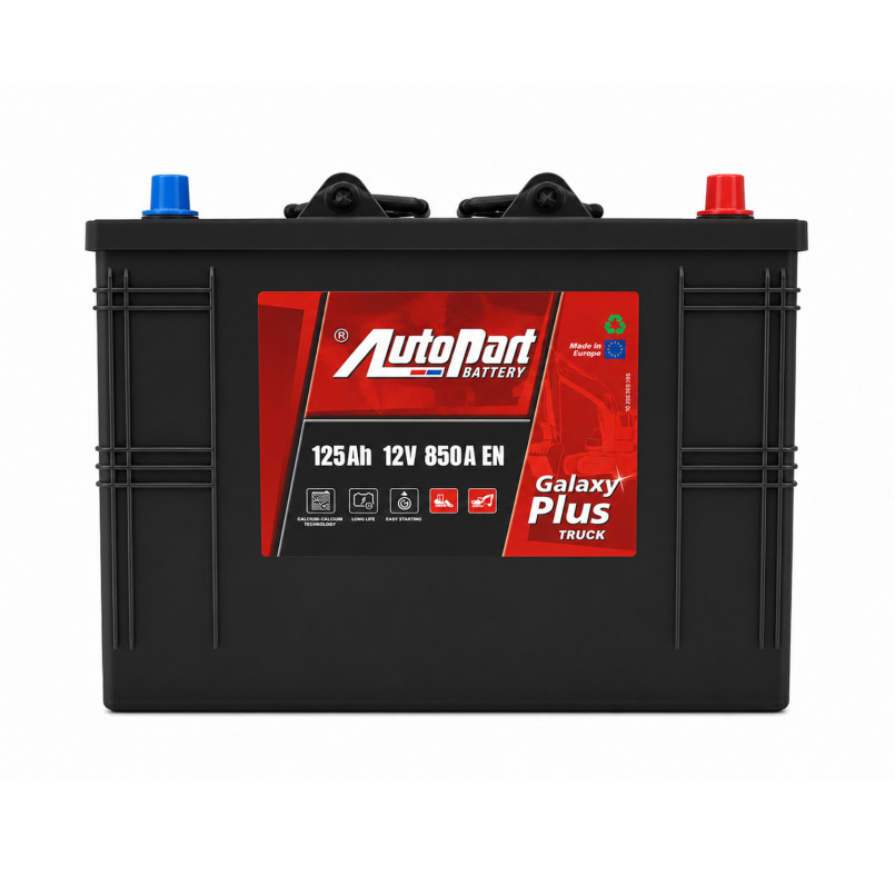 125 Ah/12V Autopart Truck SMF 345x175x290 Euro (0